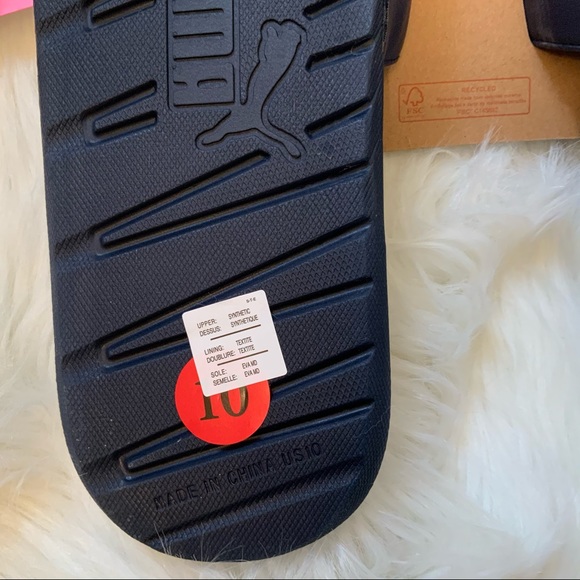 PUMA Slides Sanals Cool Cat Sport Retro NWT Men 10 - Picture 8 of 9